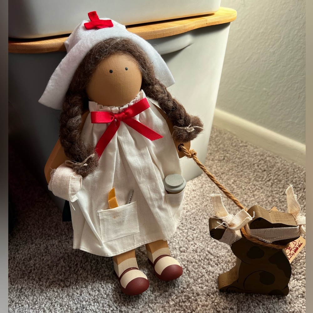 Lizzie High Nurse fw/ Dog figure